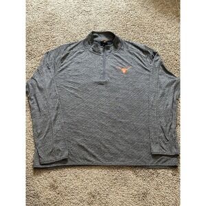Men's NCAA Texas Longhorns Quarter Zip Athletic Pullover - XL